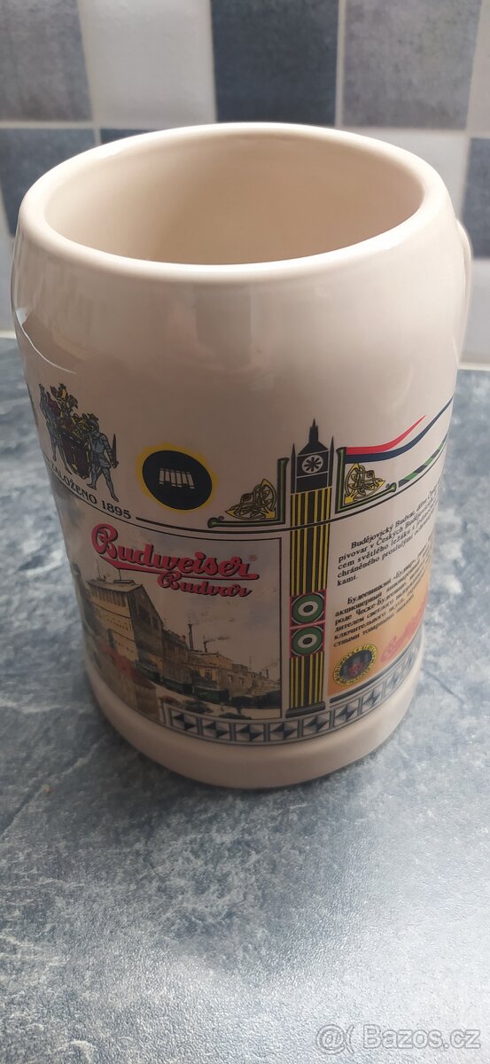 Korbel Budvar keramicky - 6