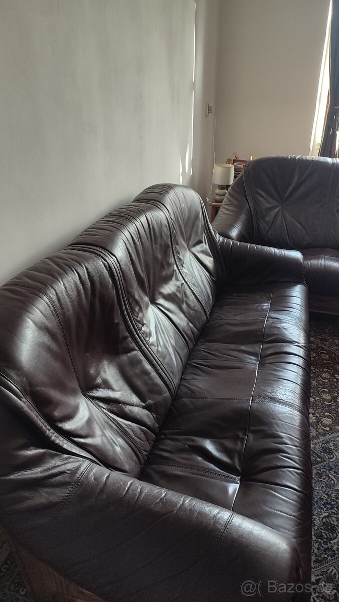 Kožená sedací souprava 3+2+1 - 6