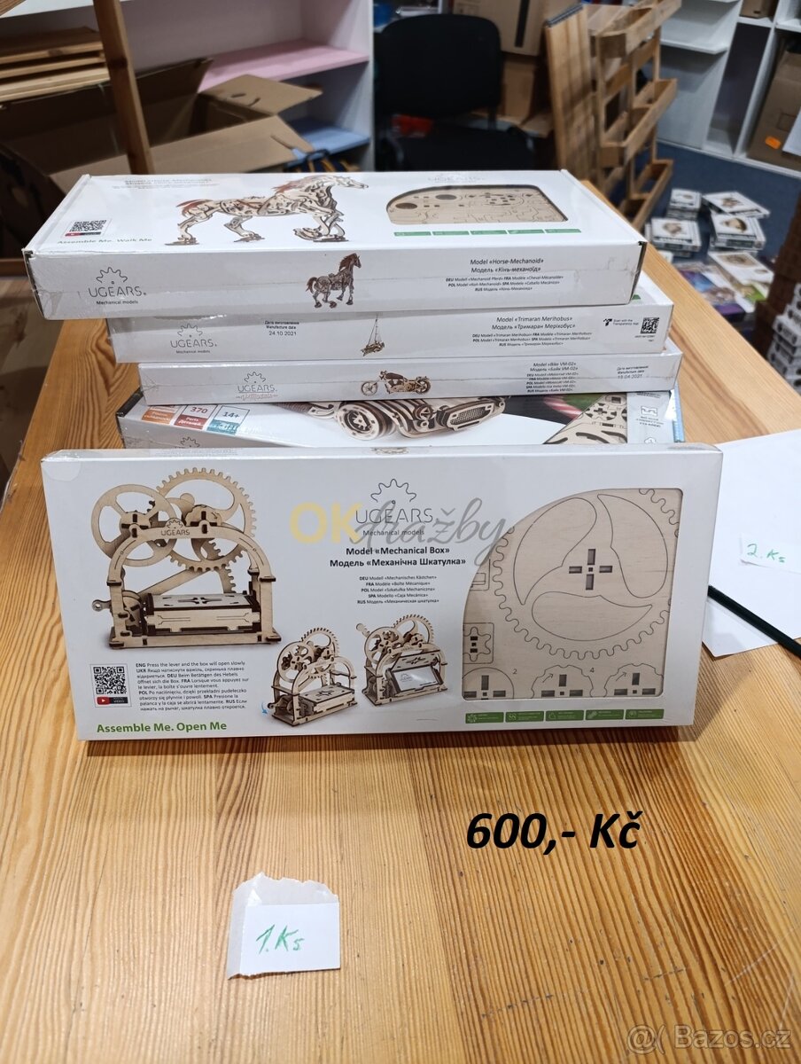 Dřevěné Stavebnice & Puzzle. - 6