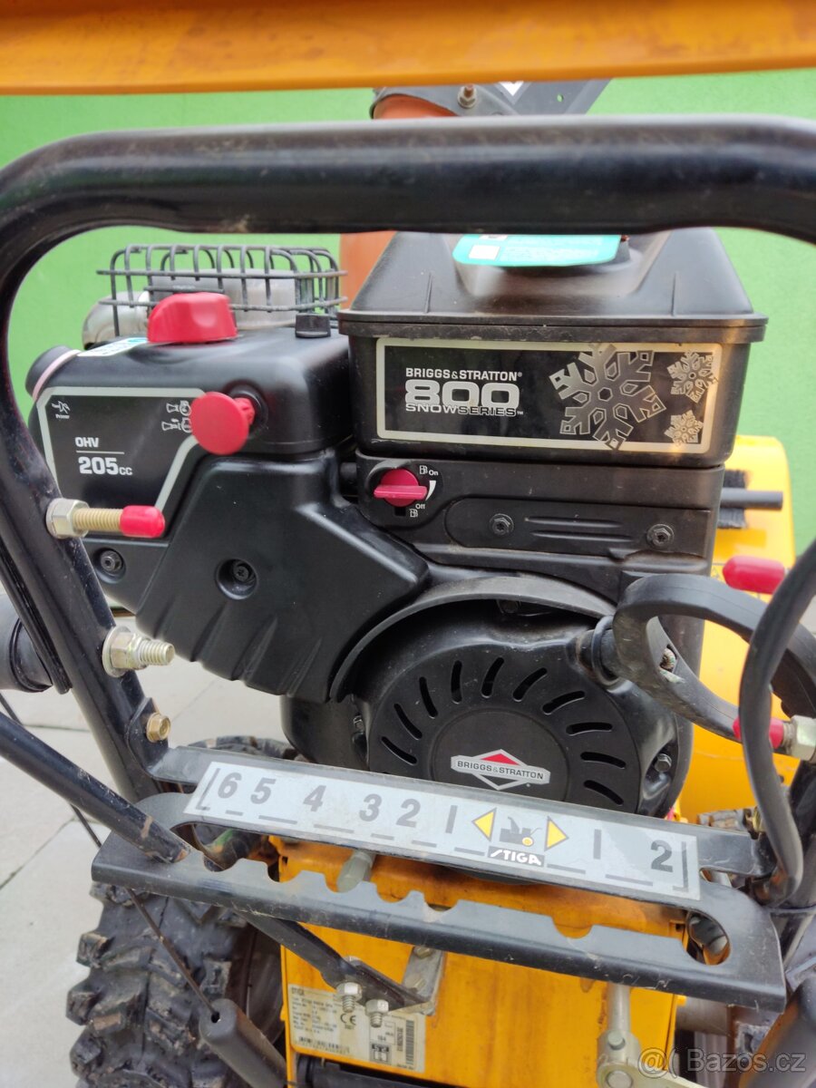 Sněžná fréza Stiga Snow Spark Duo Line nepoužívana - 6