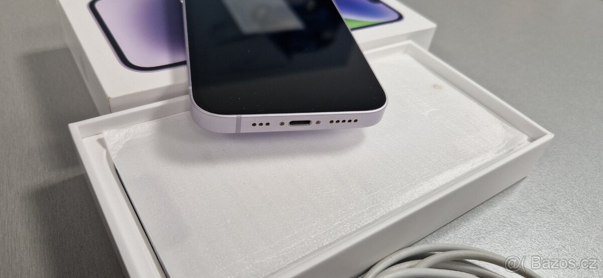 Apple iphone 14 128gb fialový - 6