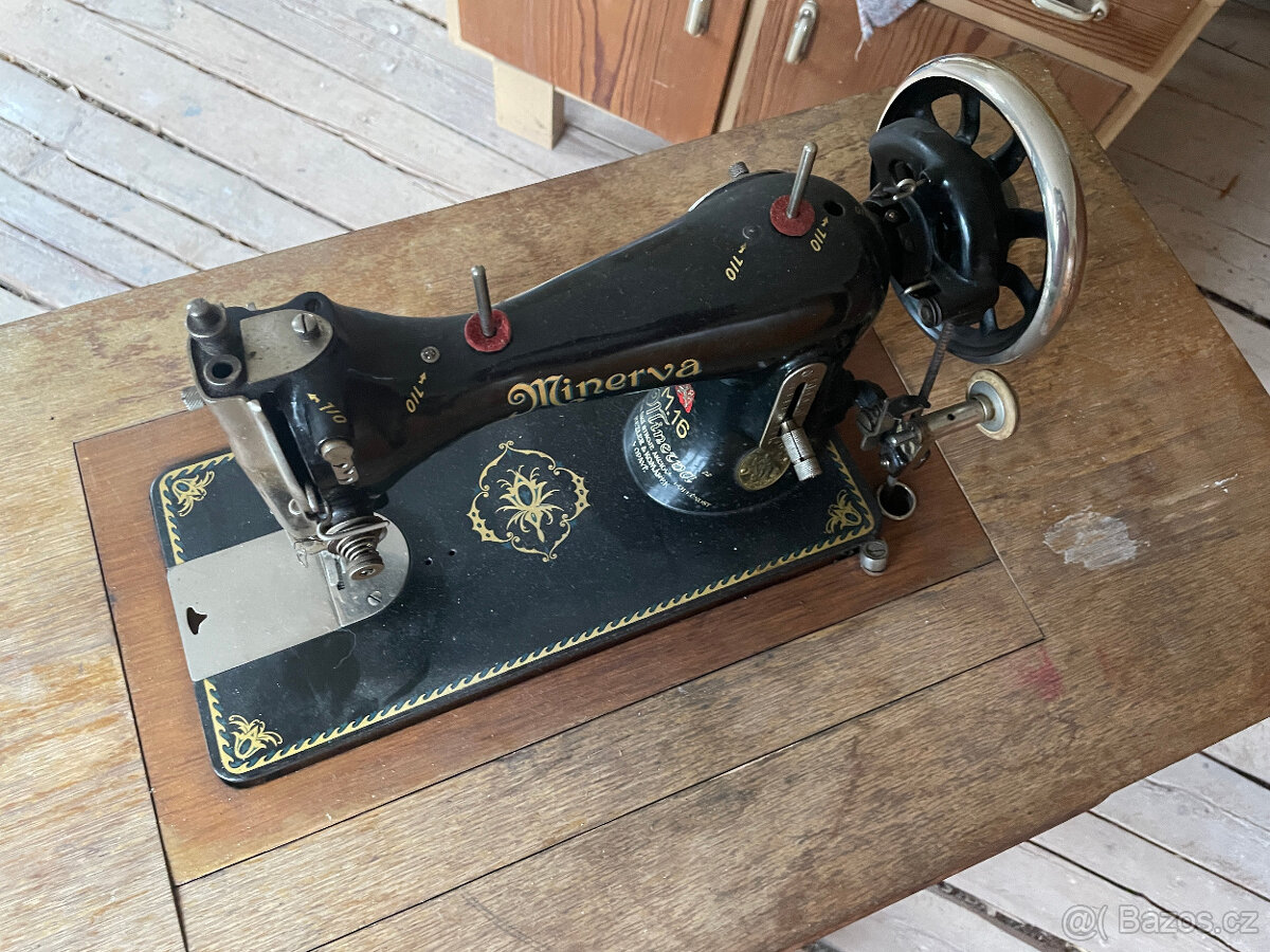 Stroj MINERVA / Rezler & Komárek v Opavě / státní ZNAK - 6