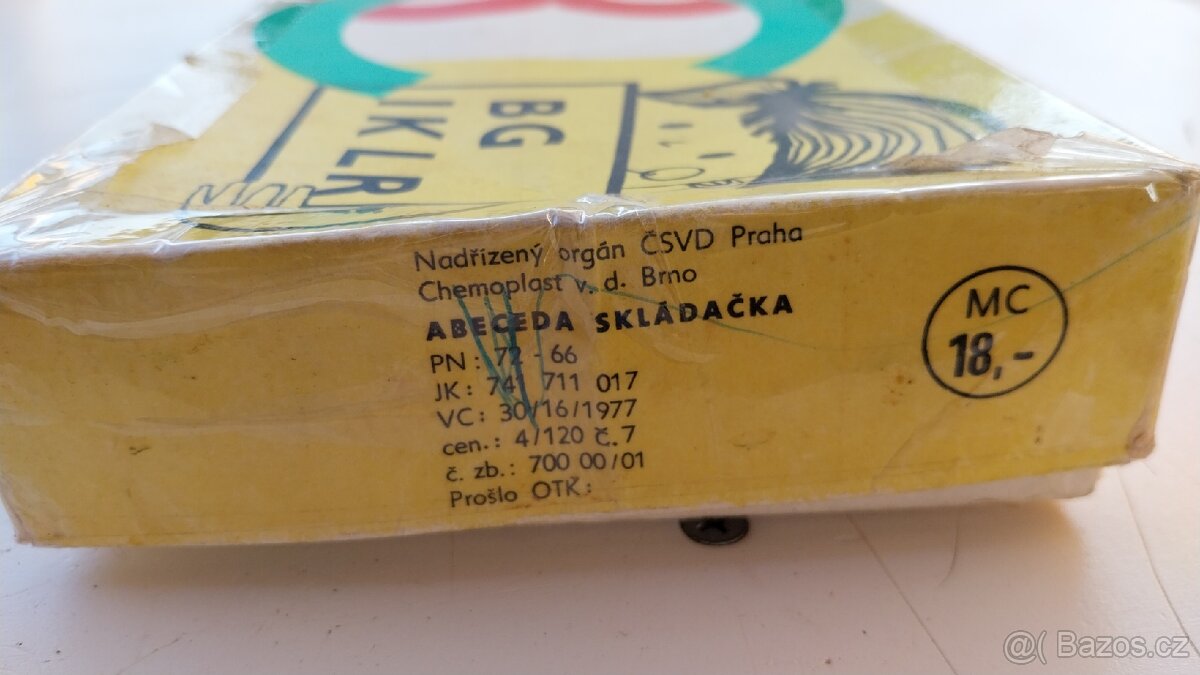 Retro puzzle, Abeceda písmenková - 6