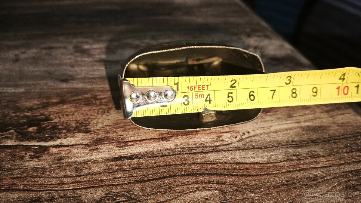 Starý mosazný zvonek. - 6