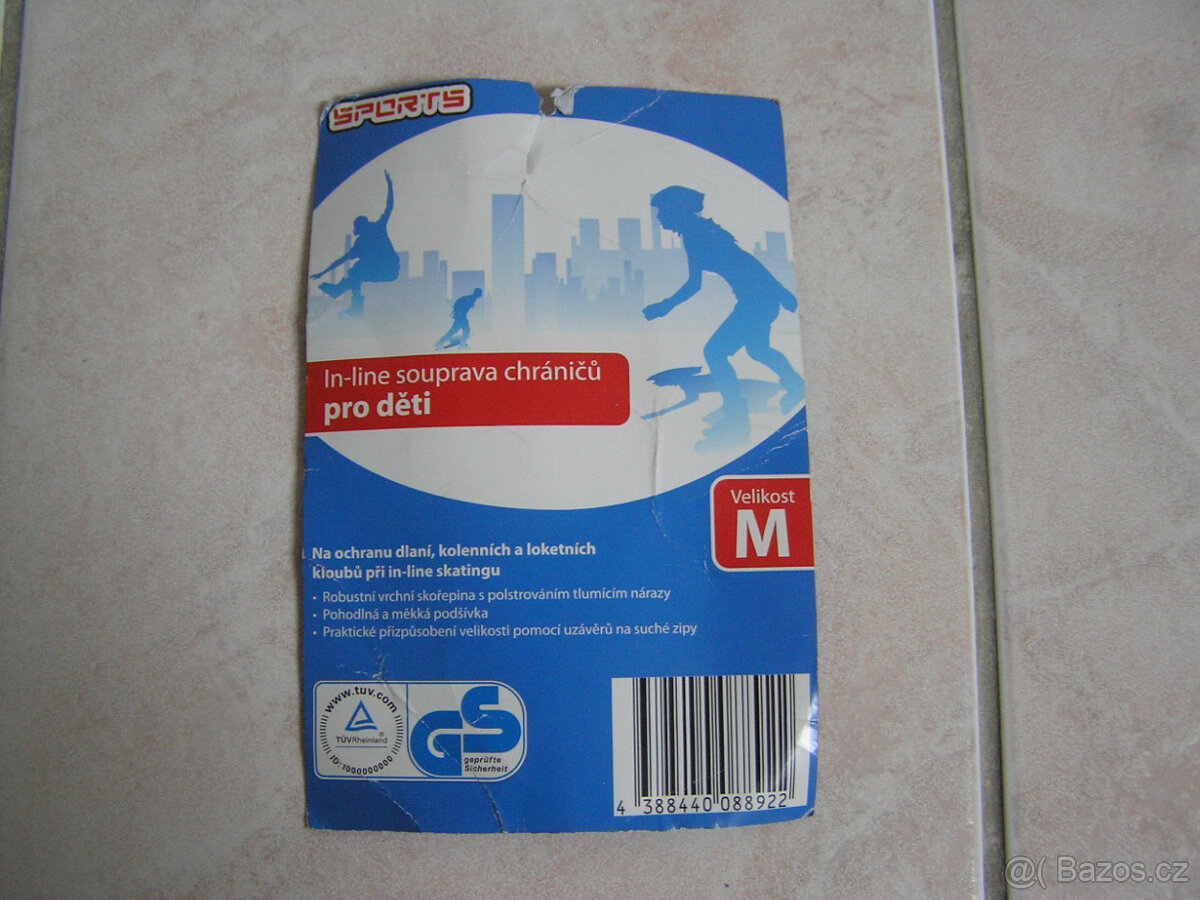 Chrániče na kolena, lokty, dlaně - 6