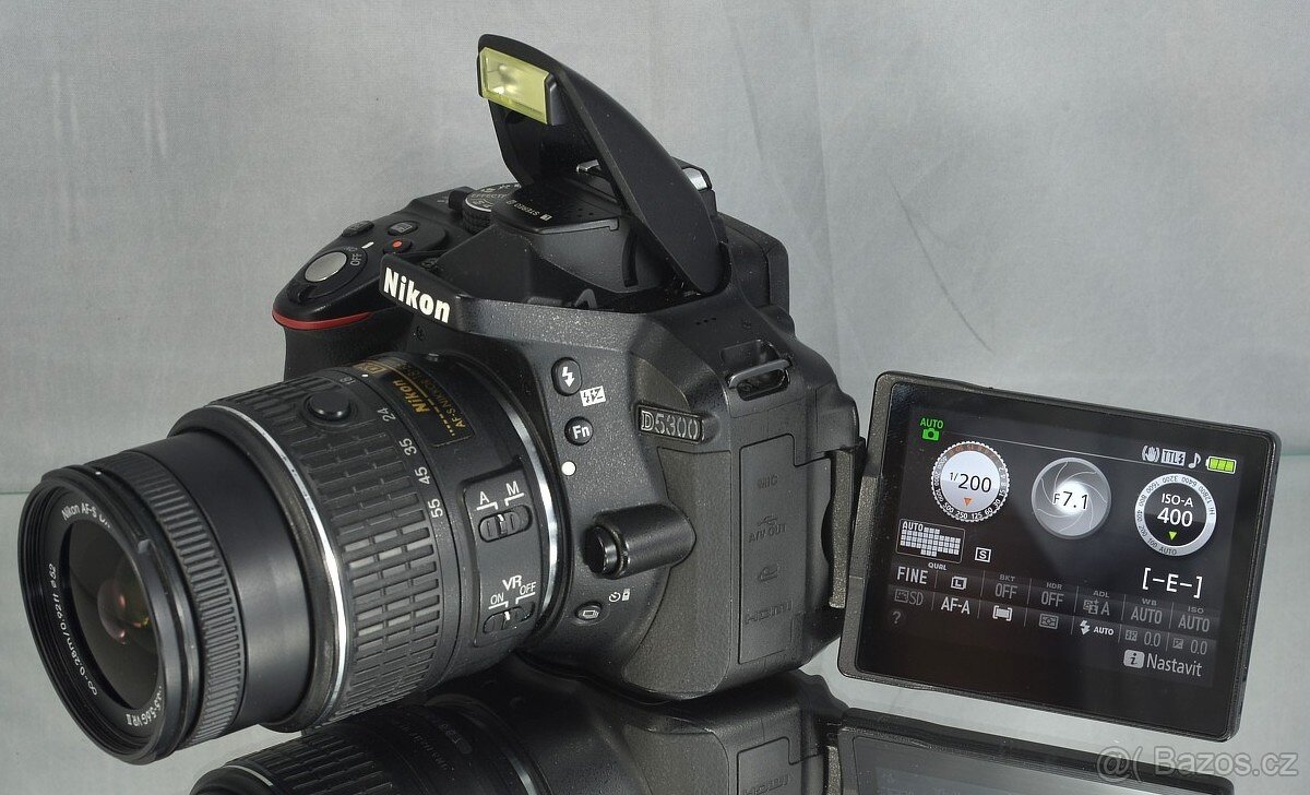 Nikon D5300+OBJ. 24 MPixFull HDVWi-Fi 8800 Exp - 6