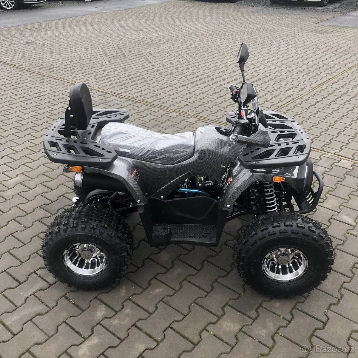 Dětská čtyřkolka Piranha Veyron 125cc 1G8 - Carbon - 6