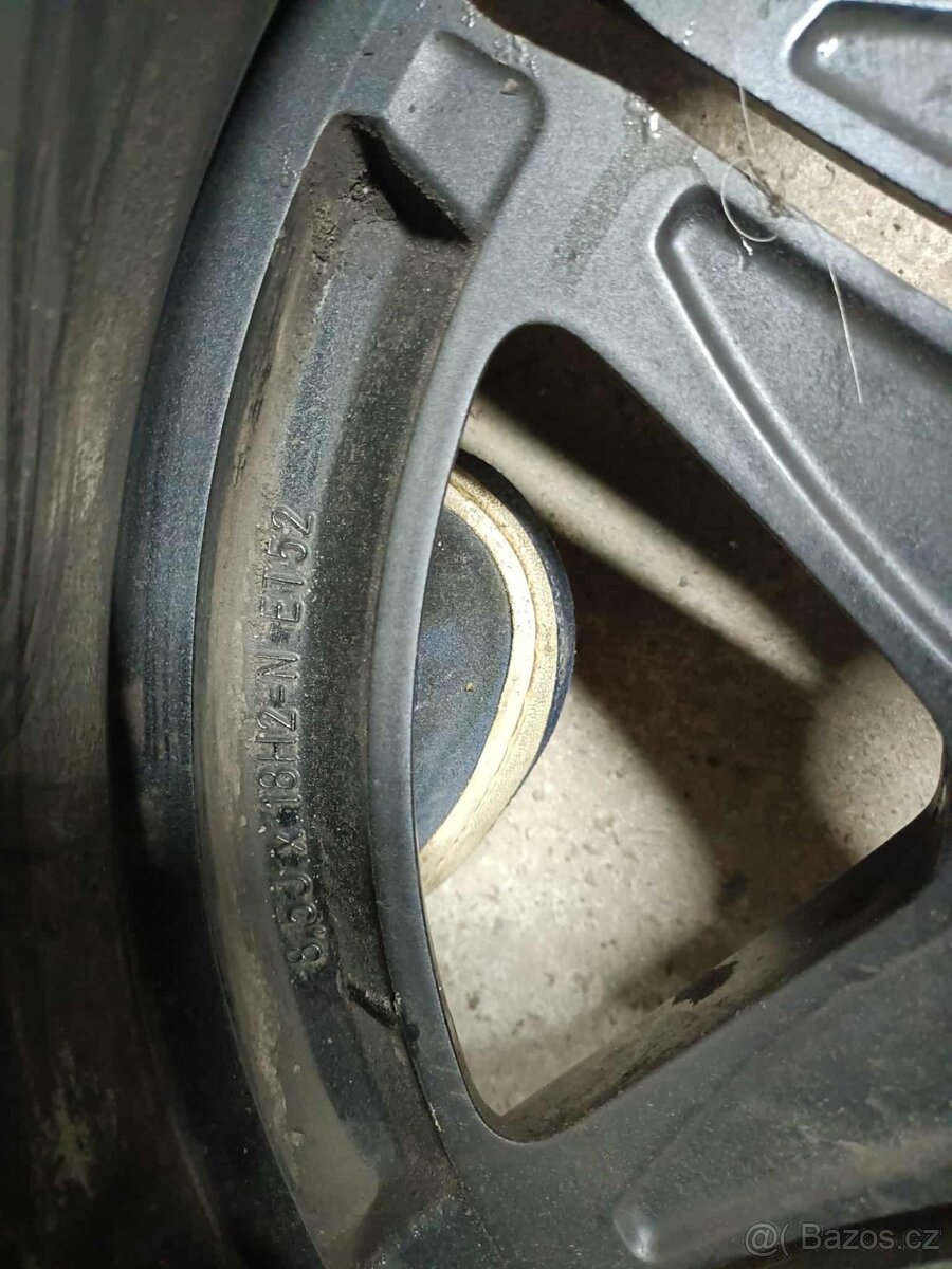 ❄️zimné orig. AMG Mercedes 5x112 R18 pneu dvojrozmer - 6