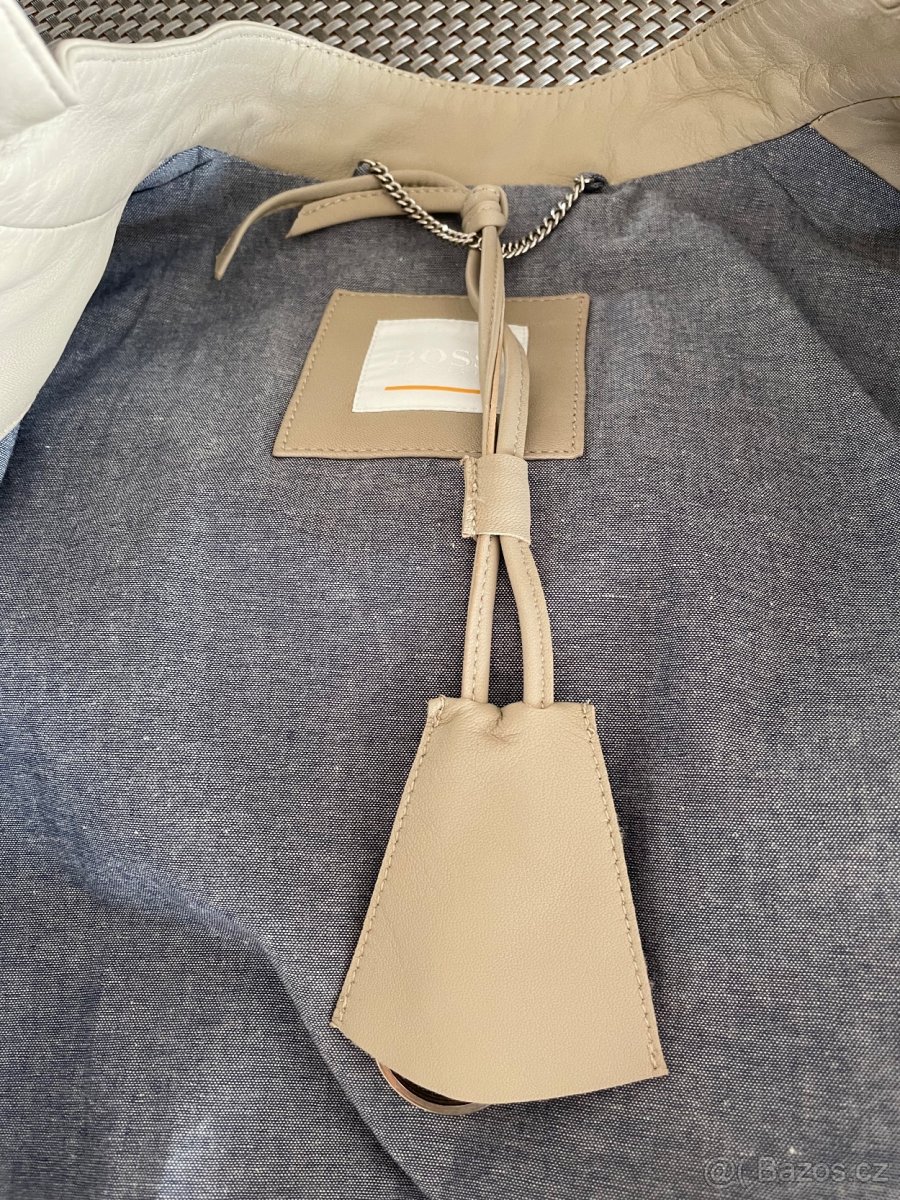Dánská kožená bunda nová Hugo Boss - 6