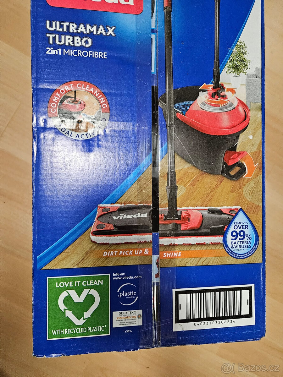 Nový MOP Vileda Ultramax TURBO Microfibre 2v1 - 6