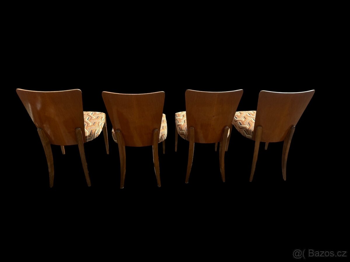 Židle Halabala nové čalounění - 6