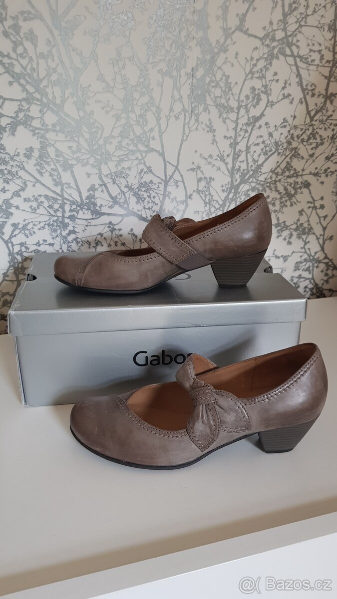 Polobotky kožené - 6