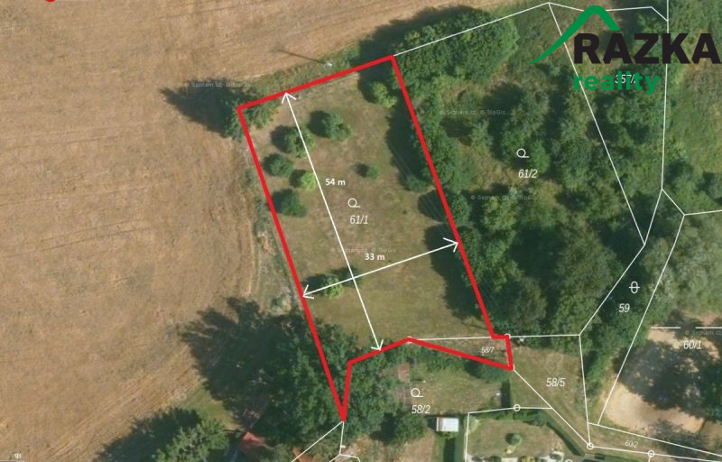 Stavební pozemek (1824 m2) Čečkovice, okr. Tachov - 6