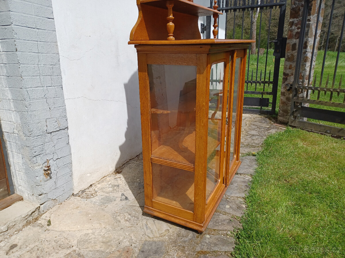 Starožitný skleník v pěkném stavu - masiv dub - 6