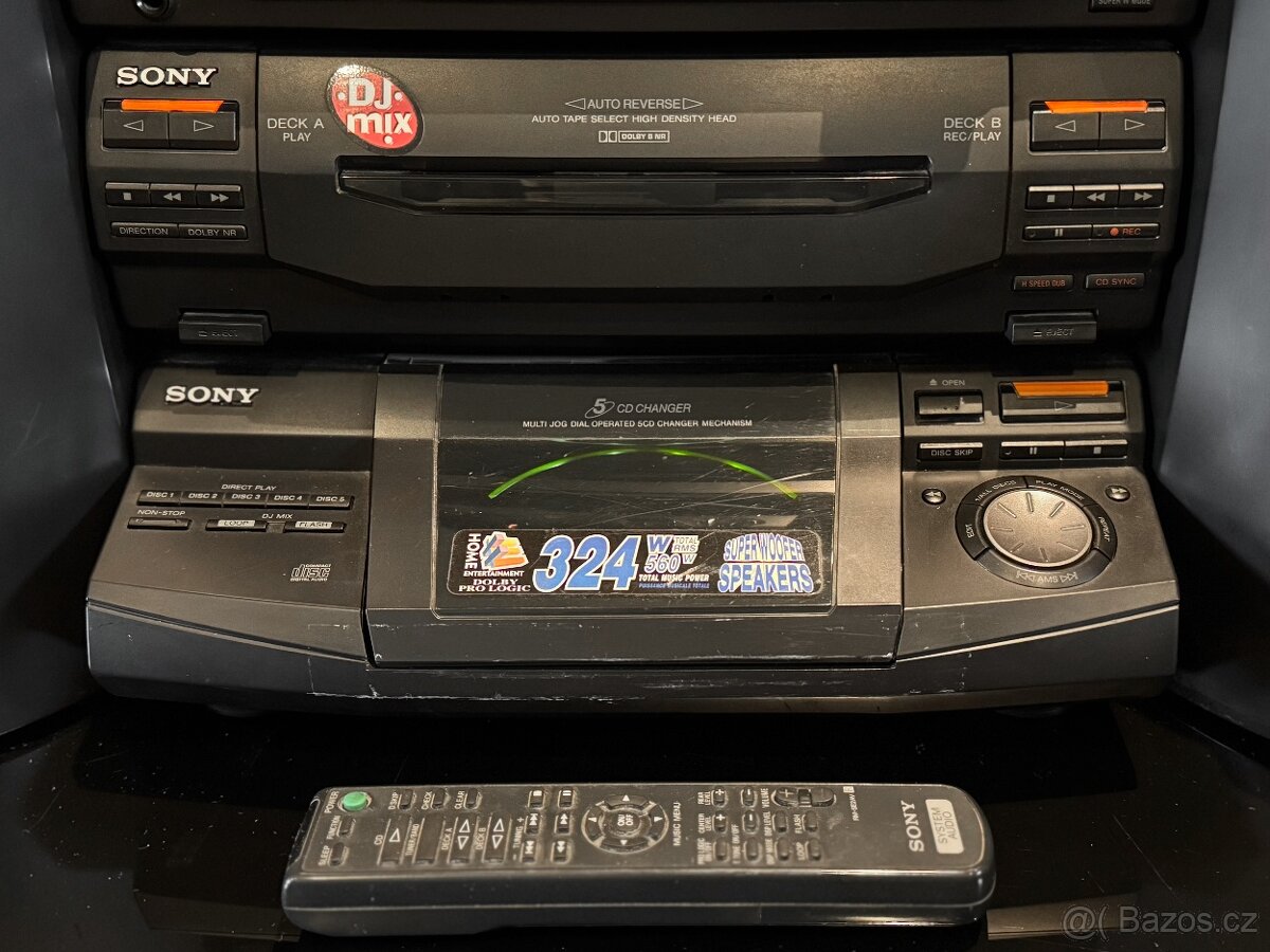 Sony XB8AV HiFi věž - 6