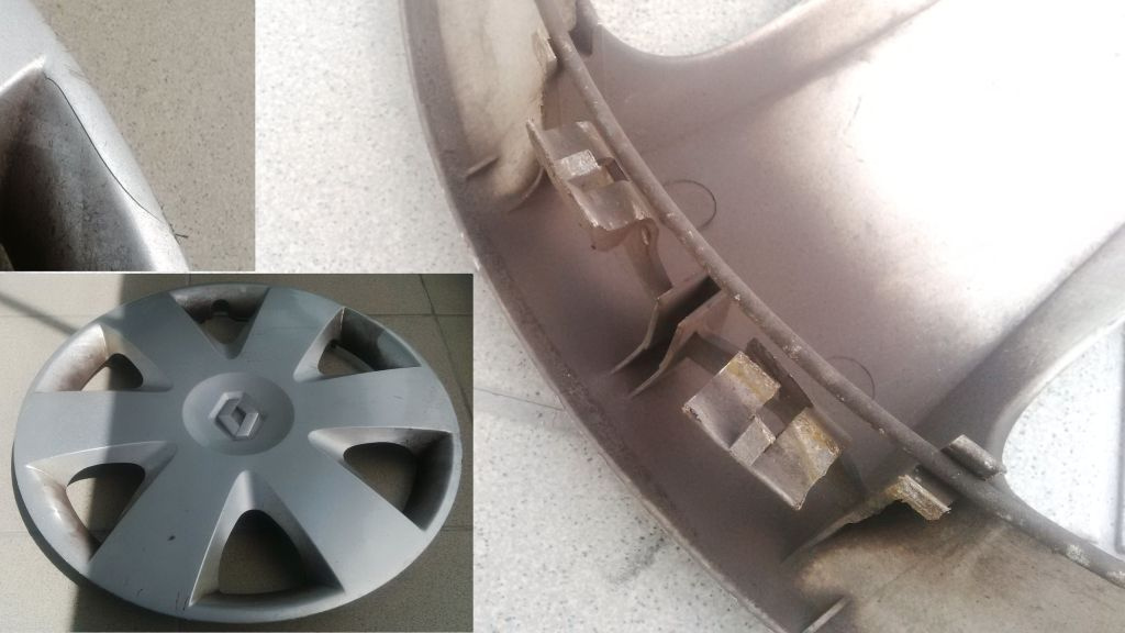 Poklice Škoda 15" 3ks Octavia Renault Monastella 1ks - 6