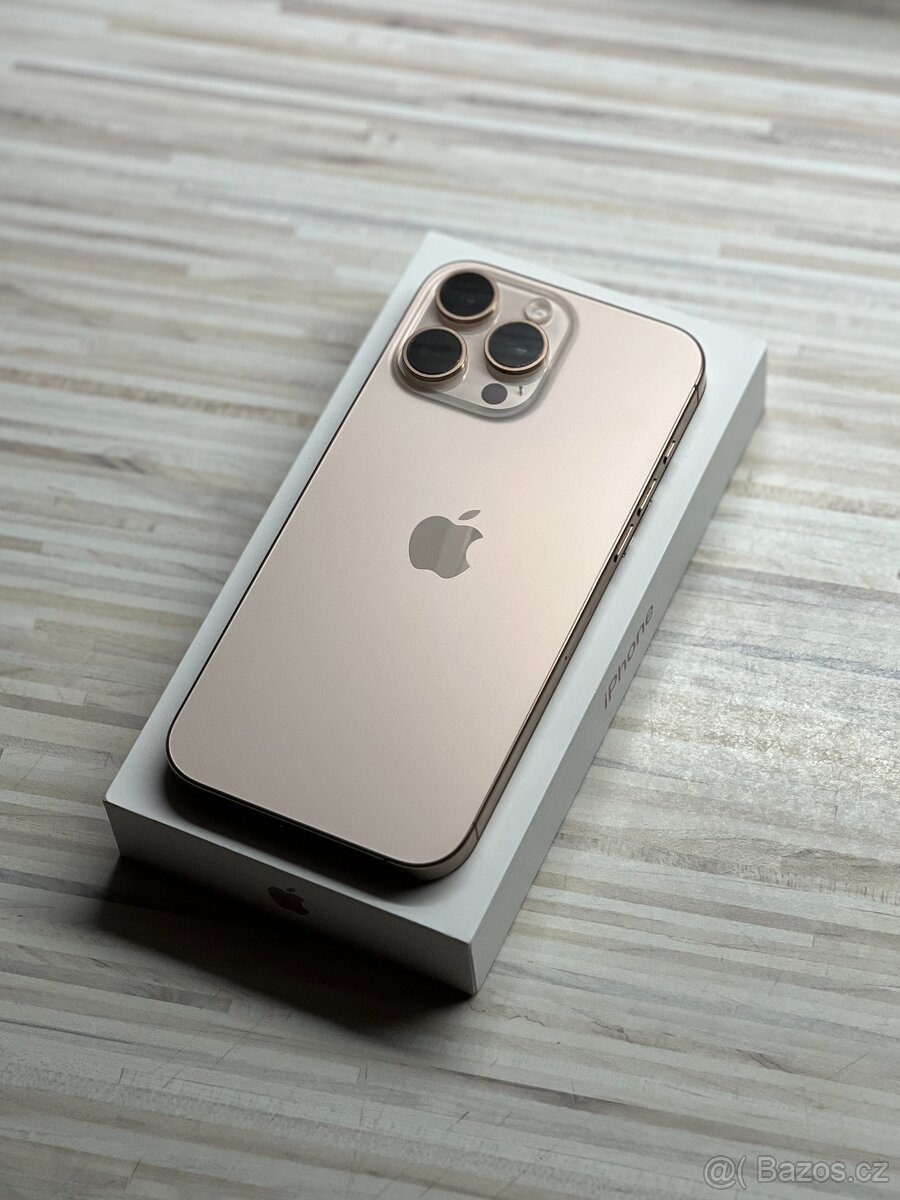 iPhone 16 Pro Max 256GB pouštní titan v záruce Alza - 6