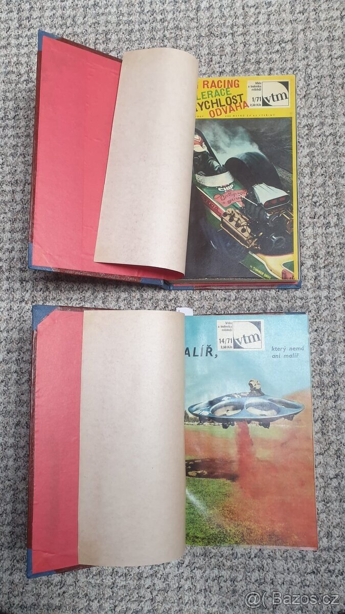 Prodám svázané časopisy Věda a Technika Mládeži VTM - 6