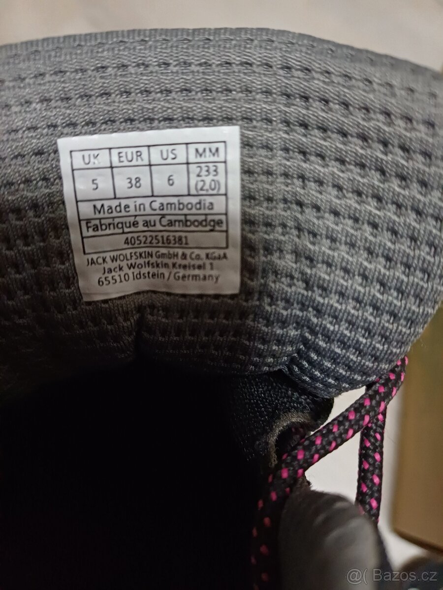 Kotníkové boty Jack Wolfskin vel. 38 - 6
