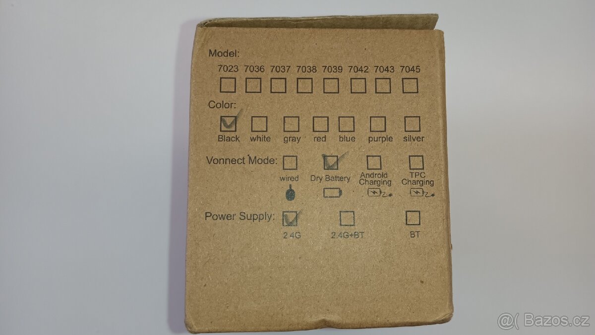 Bezdrátová ergonomická myš - 6