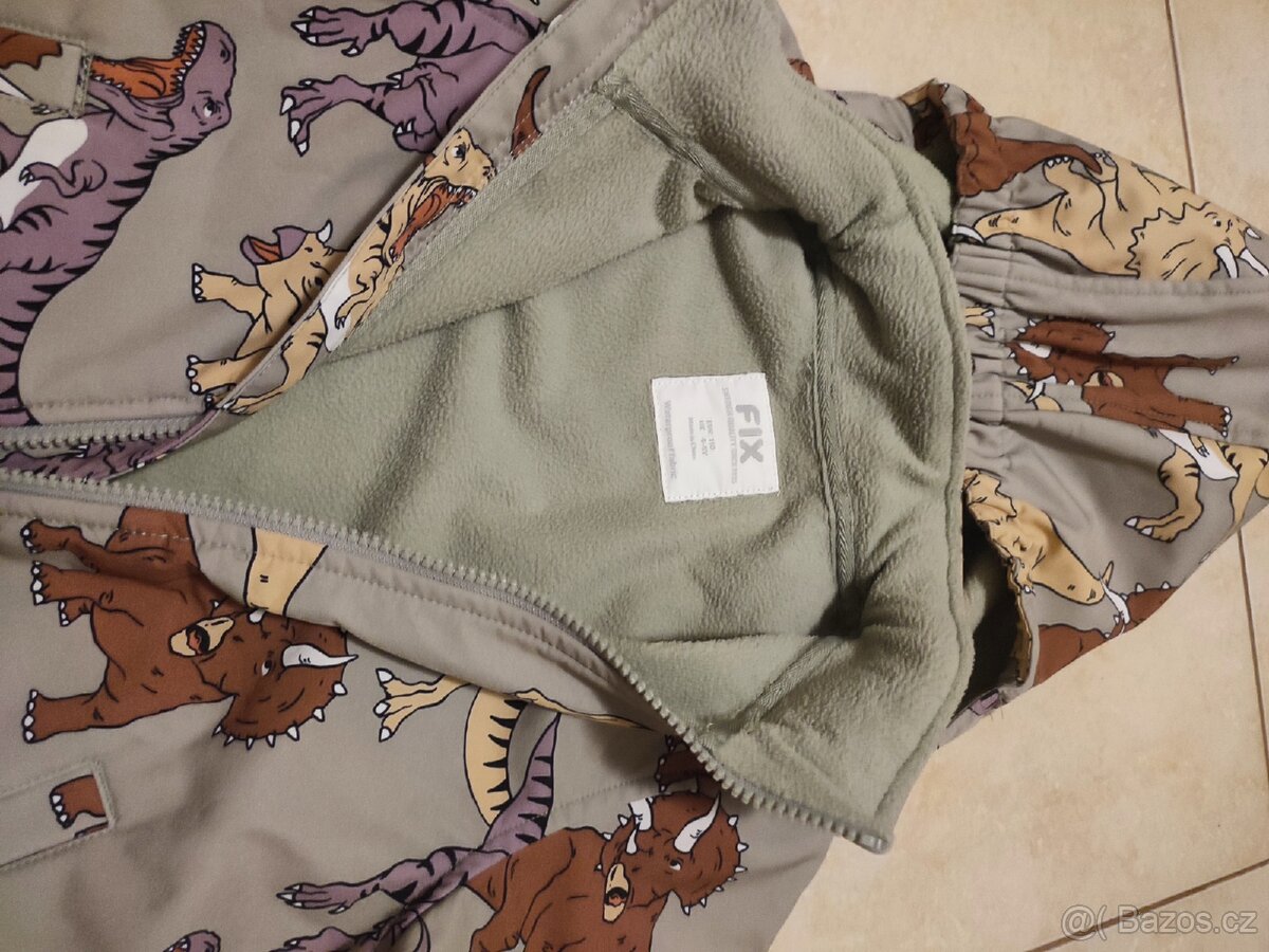Softshellová chlapecká bunda Lindex Fix vel 110 - 6