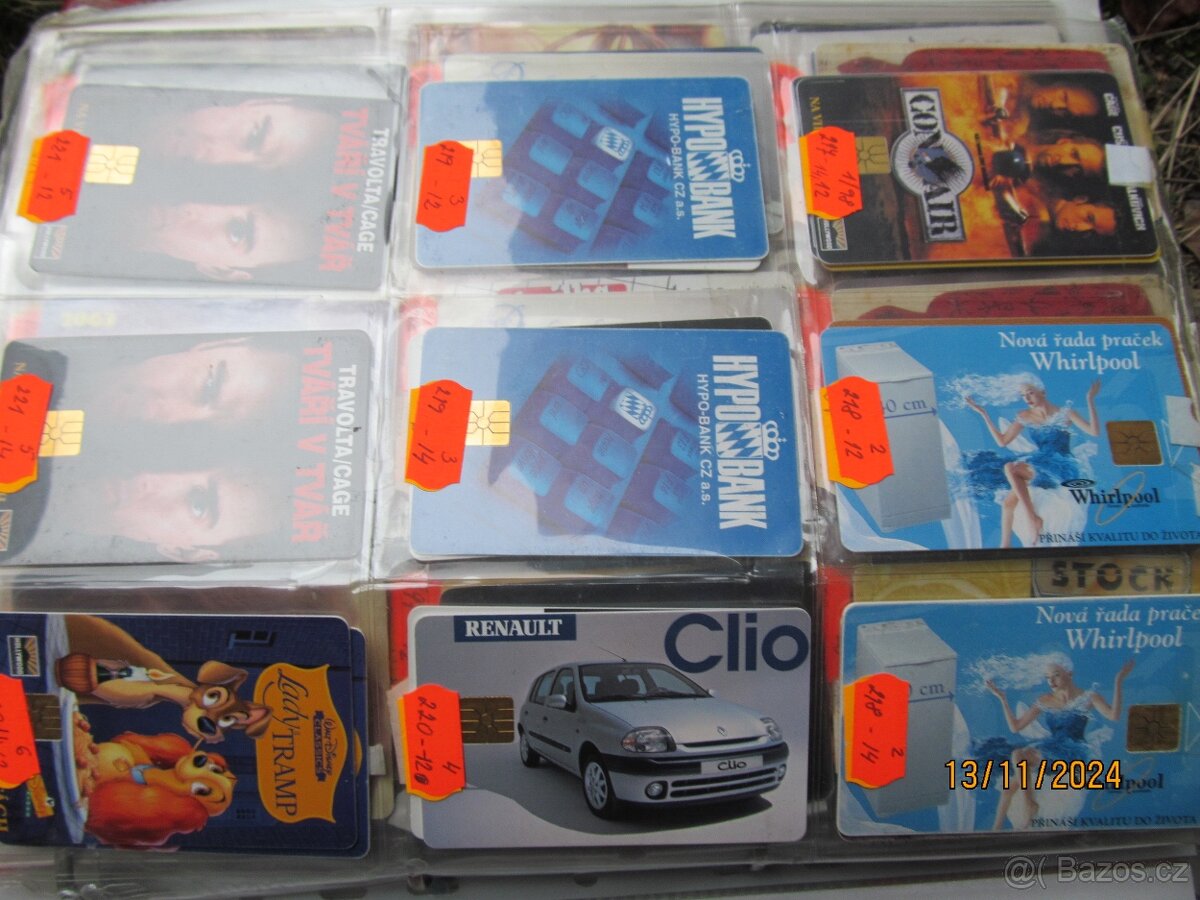 České tel.karty III. - 6