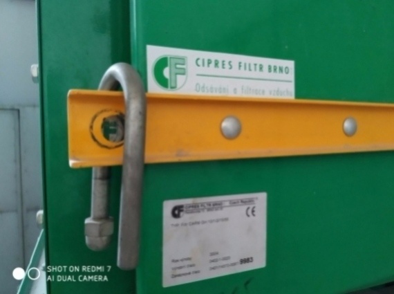 Odsávací a filtrační zařízení značky FILTR CARM, r. v. 2004 - 6