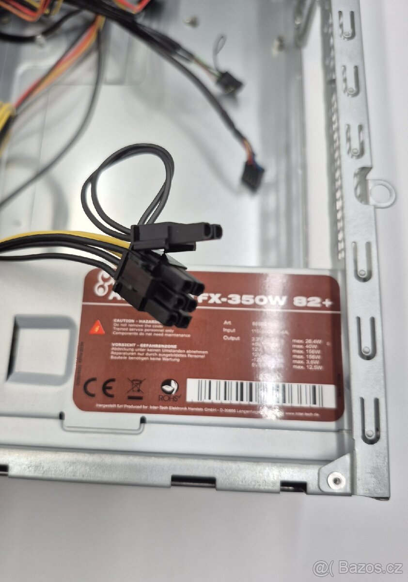 PC skříň + Zdroj 1x6+2 PCIe TOP STAV - 6