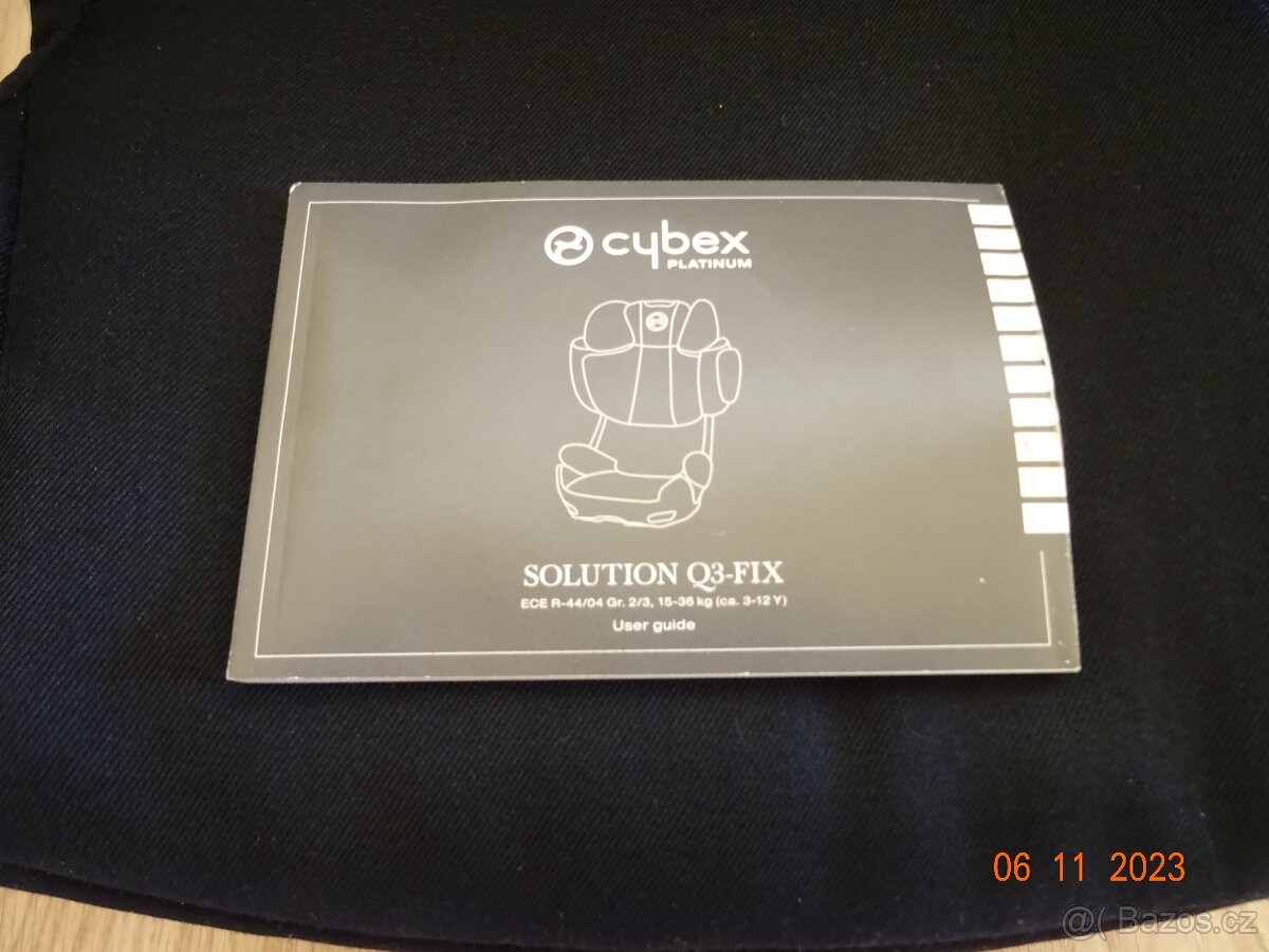 Autosedačka CYBEX 15-36 kg - 6