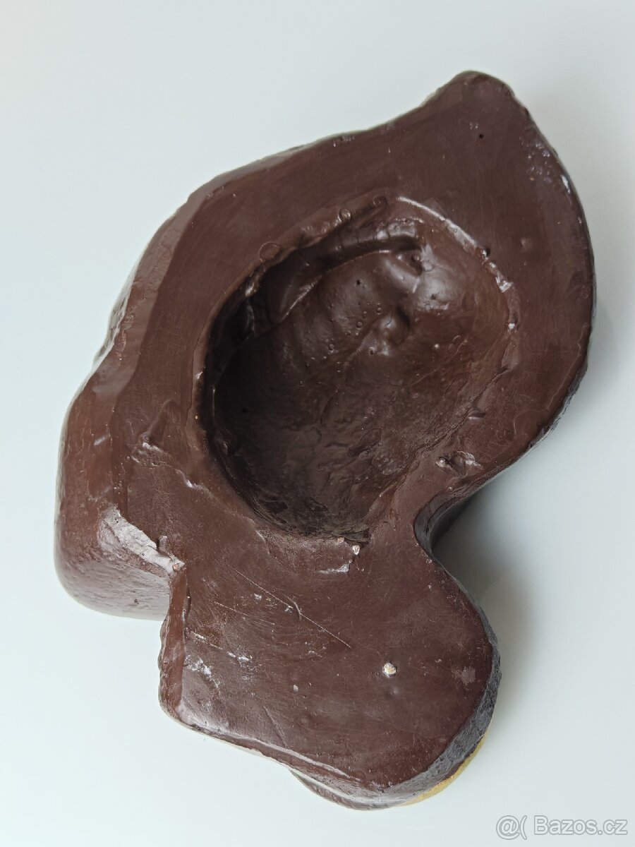 Dekorace Art-deco hlava - 6