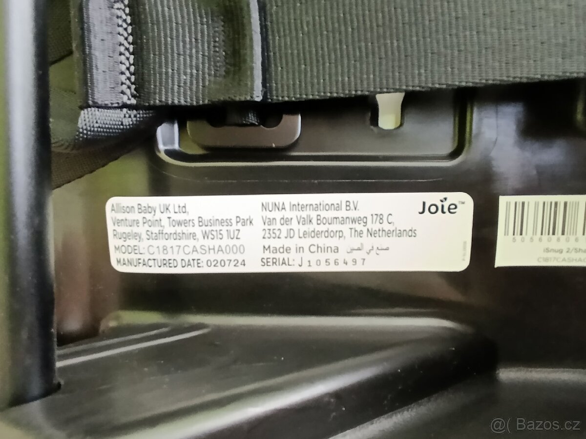 Autosedačka Joie i-Snug 2 - 6