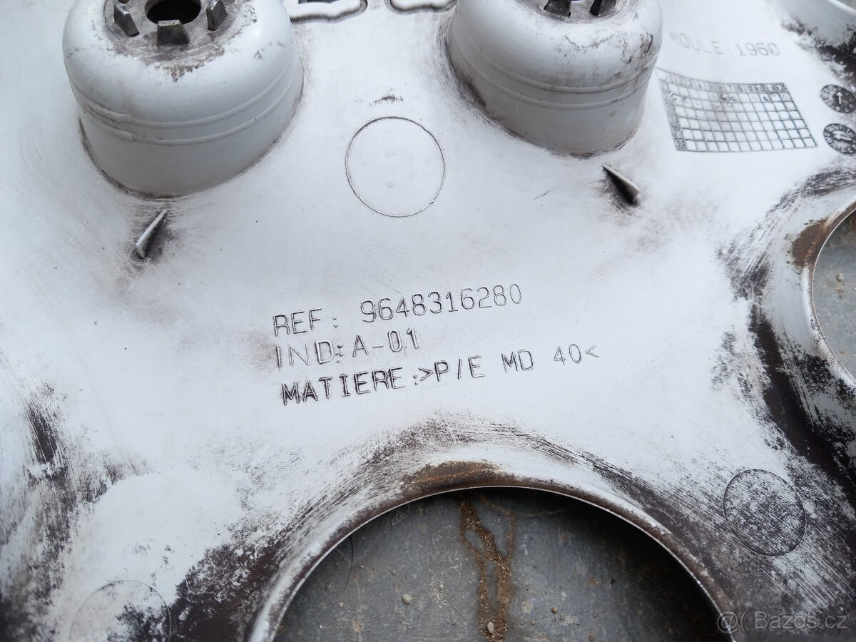 Poklice Peugeot, sada 9648316280 - 6