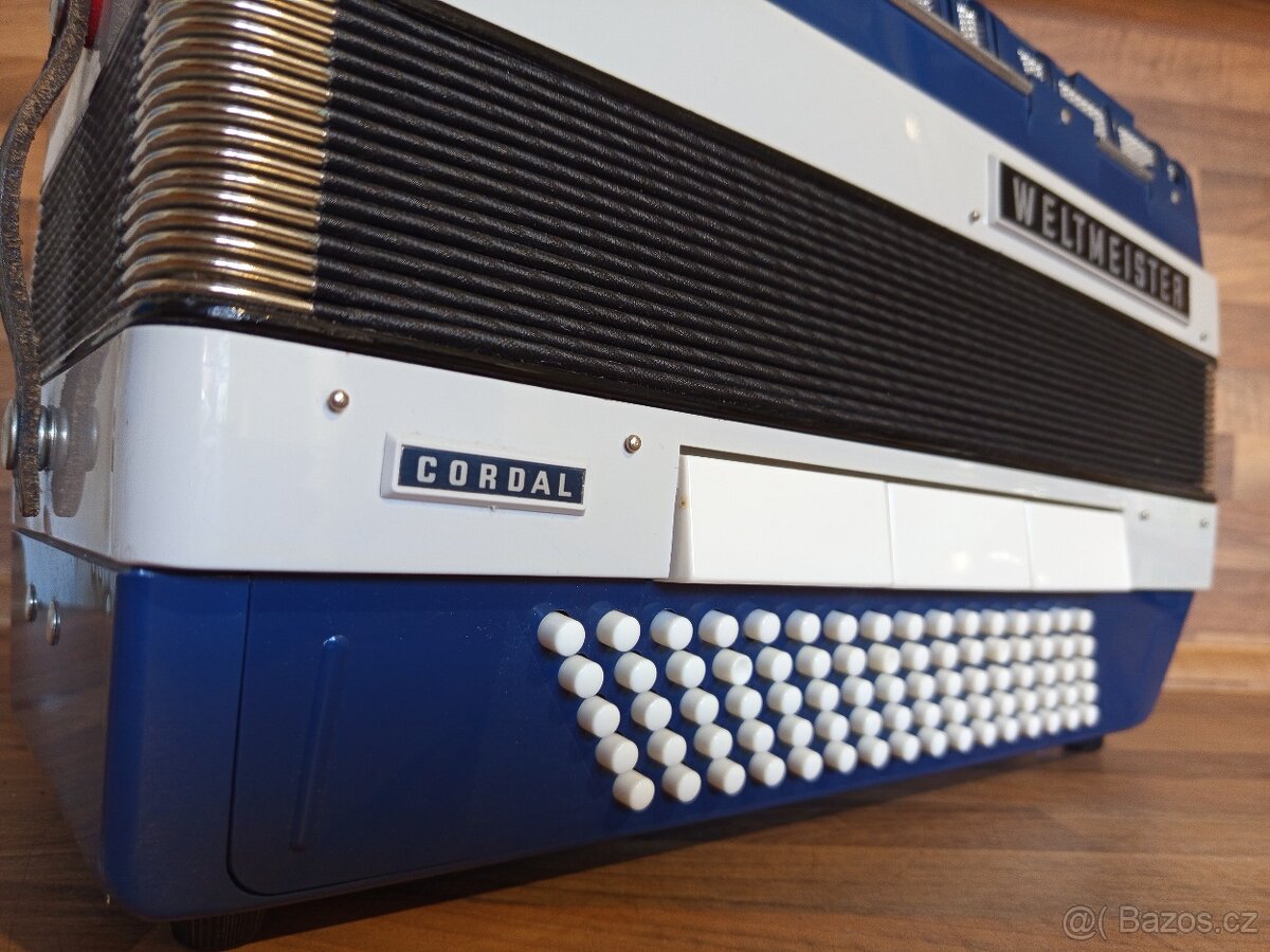 Akordeon (harmonika, heligonka) Weltmeister 80 - 6