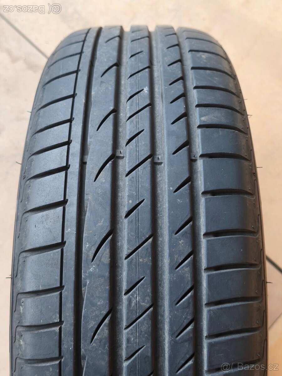 Alu kola Ford s pneu Continental 195/55 R16, vzorek 6 mm - 6