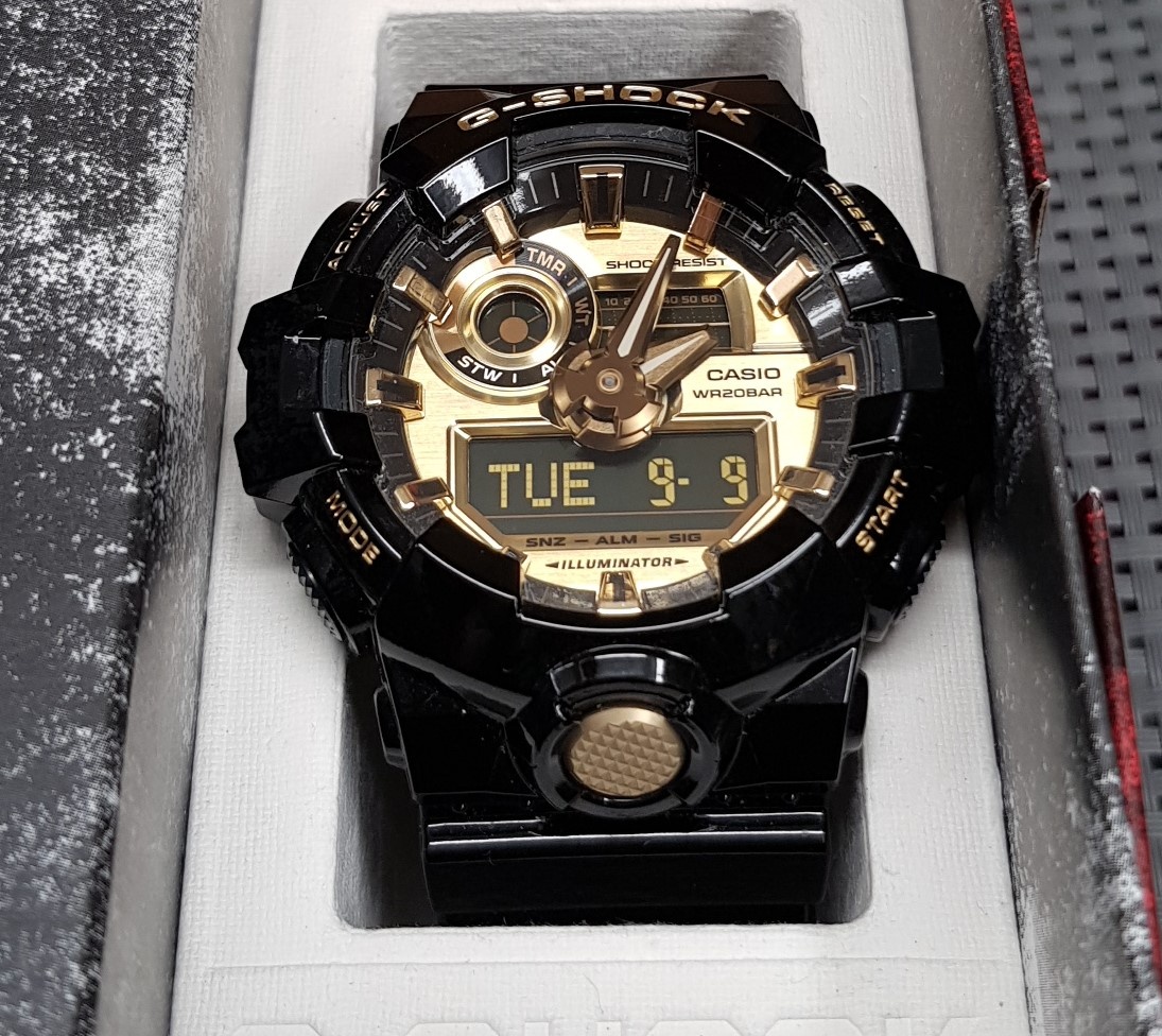 Hodinky Casio G-Shock GA-710GB-1A, Záruka do 11/2026 - 6