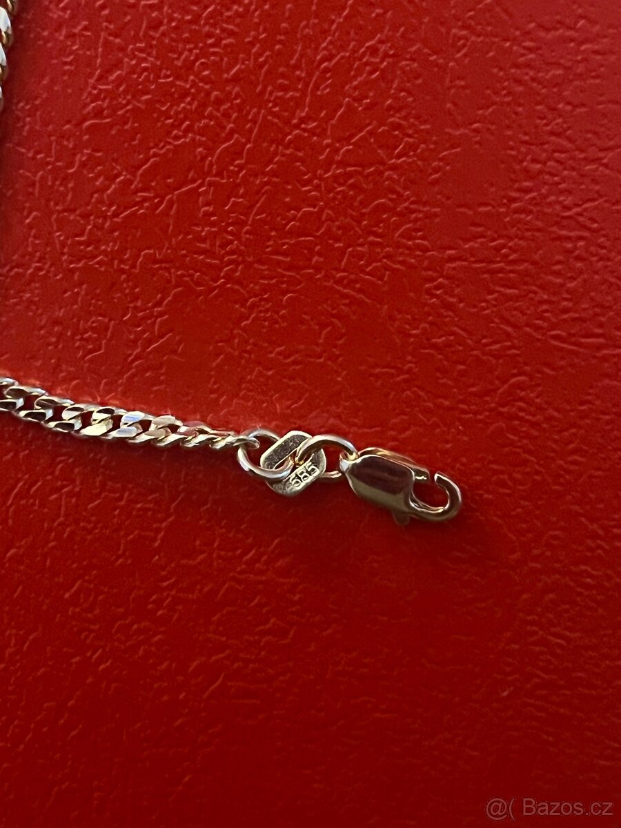 Zlato / zlatý nenošený řetízek 14k 585/1000 - 6