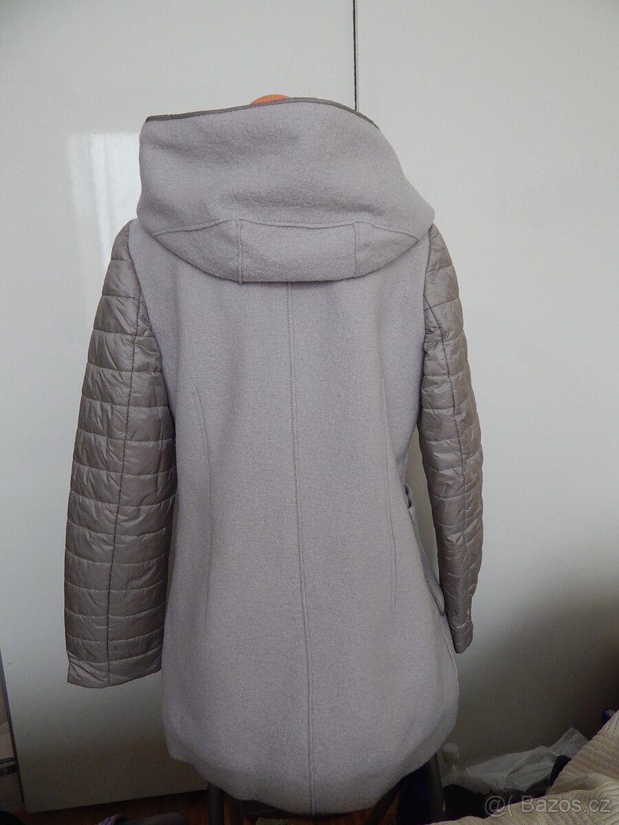 Dámský Italský kabát na podzim vel. M, zn.Gil Bret - 6