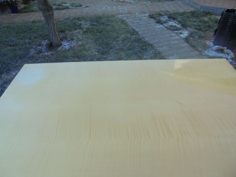 Chromovaný psací stůl - 6