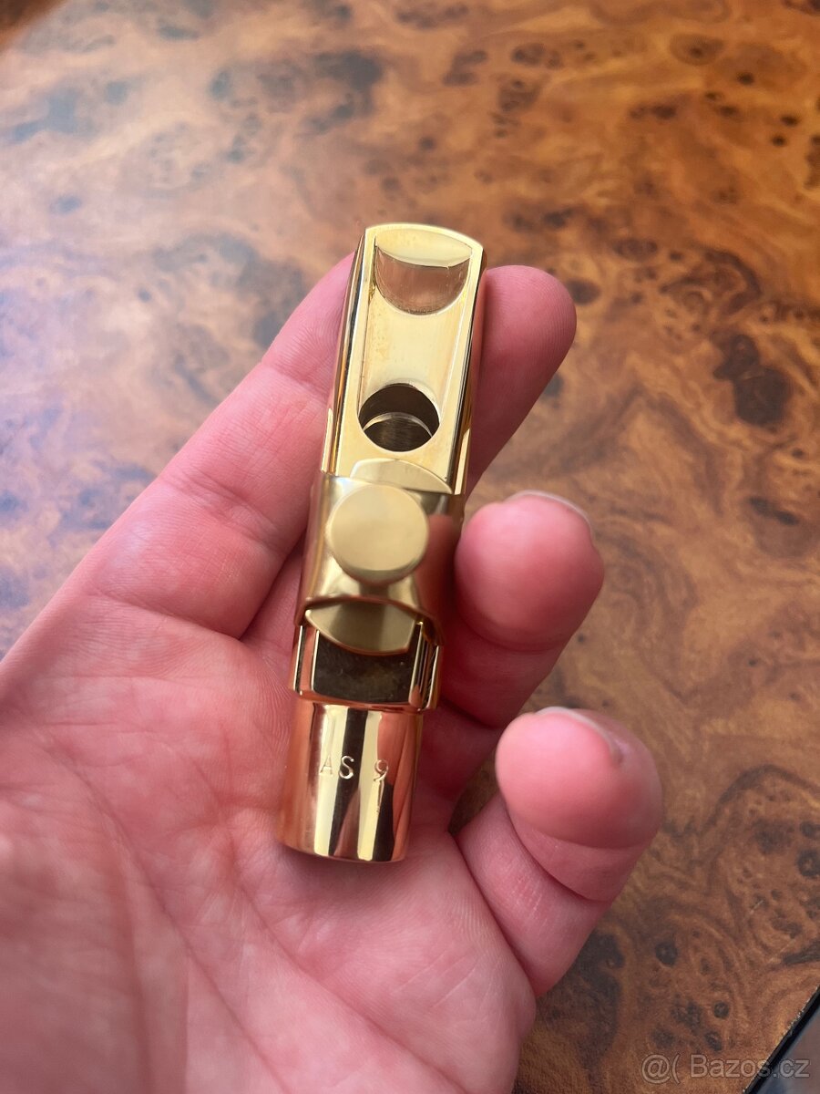 Predám vintage raritnú hubicu Zinner select 9 alt saxofón - 6