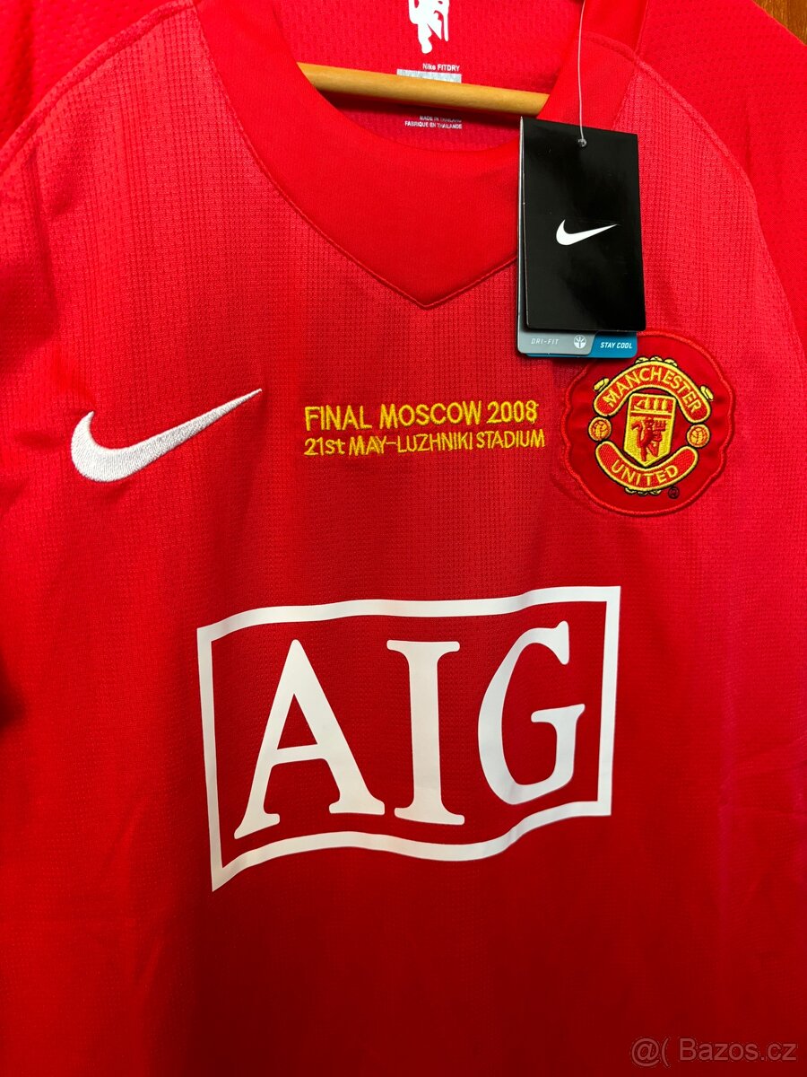 Fotbalový dres Manchester United 2007/8 - Ronaldo 7 - 6