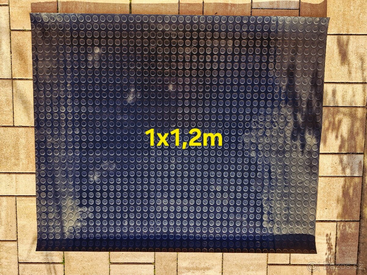 Gumová podlahovina 3mm (penízková) - 6