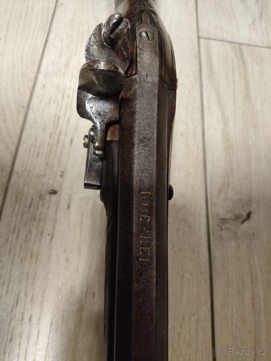 Barokní křesadlová puška - 6