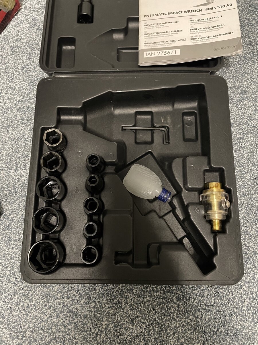 Pneumatický rázový utahovák - 6