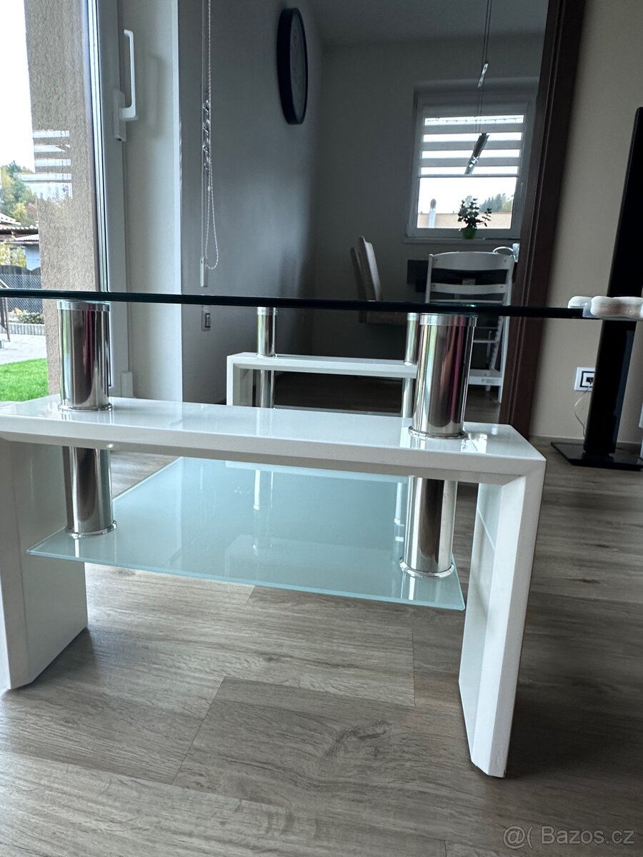 Skleněný konferenční stolek - 6