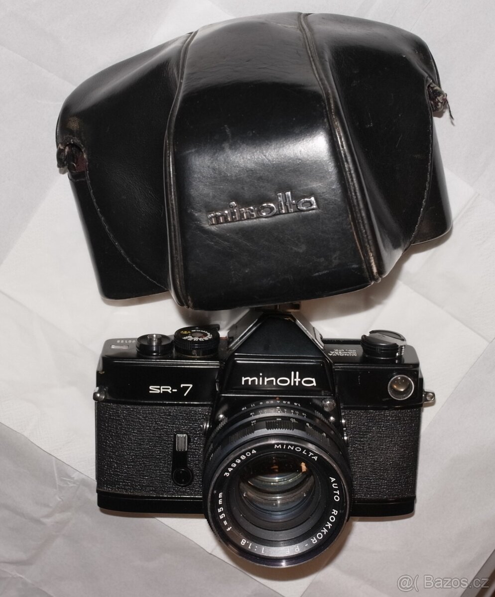 Minolta SR-7 black paint - 6