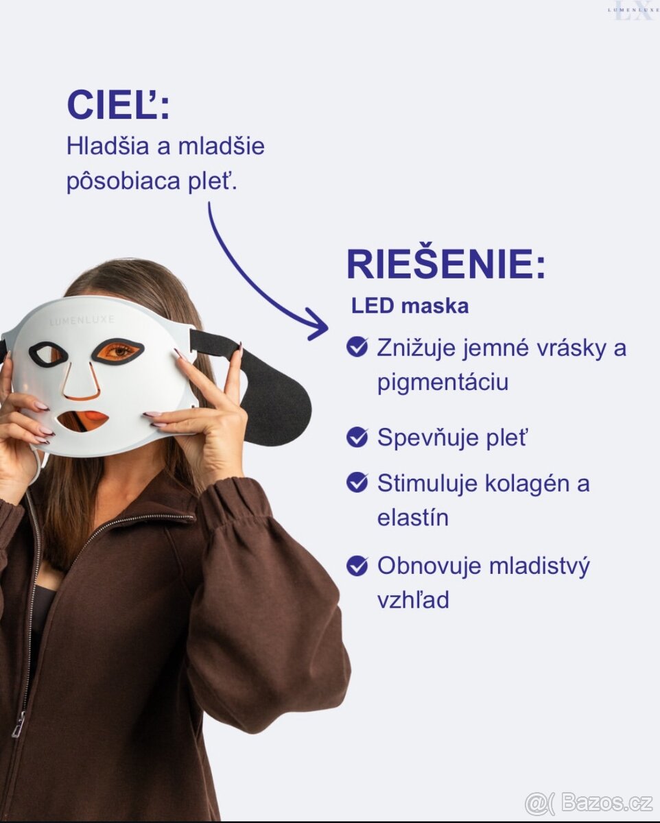 AKCE LED maska, sleva -45% - 6