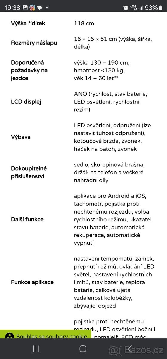 Koloběžka LAMAX - 6