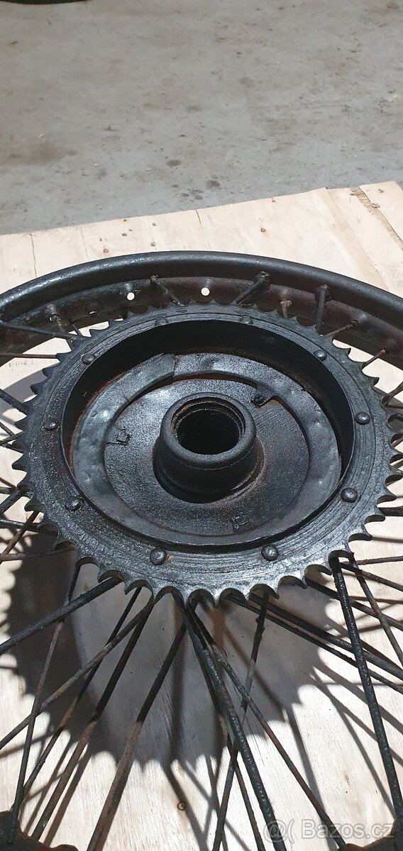 Zadní kolo (BSA, DKW?) - 6