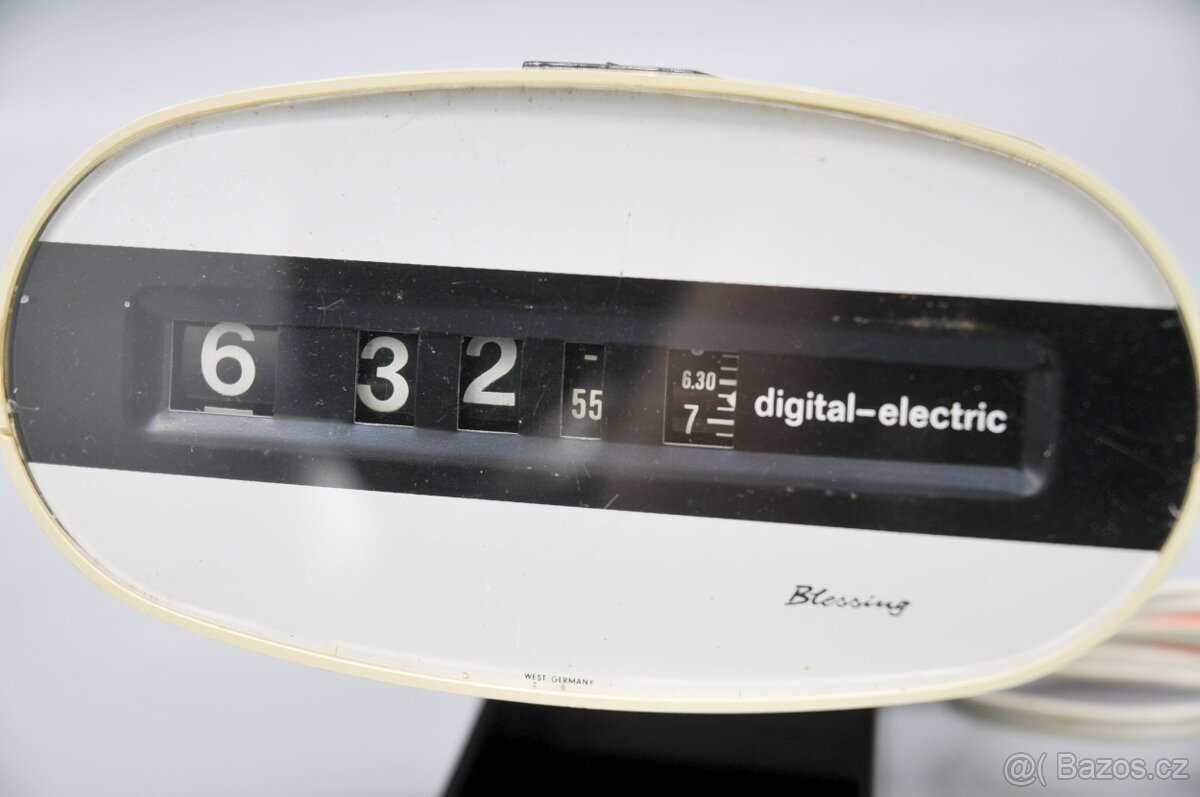 Designové hodiny Blessing West Germany Space Age - 6