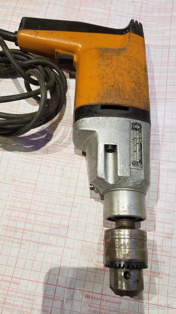 Příklepová dvourychlostní vrtačka NDR/Narex - 6